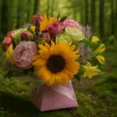 Sunflower Mix – Bright & Elegant Flower Box