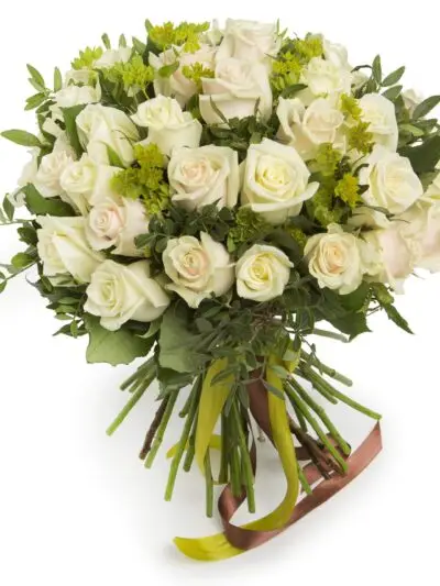 The Serena an array of beautiful white roses