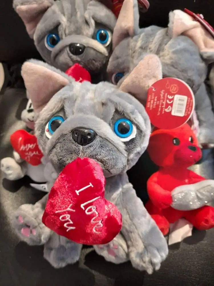 frenchie soft toy dartford florist