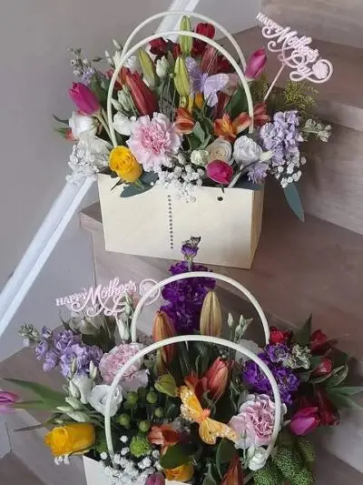 Happy Mothers Day Handbag Flowers