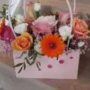 Vibrant Handbag Flowers Special Offer