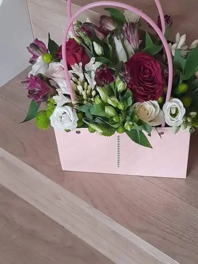 Fun and Funky handbag flowers