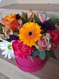 Basket of Mixed Flowers
