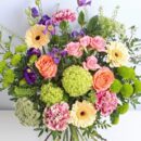 Peach Sundae bouquet of flowers dartford florist