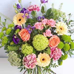Peach Sundae bouquet of flowers dartford florist