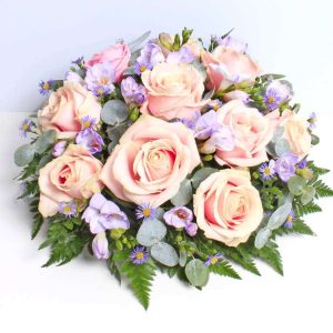Rose and Freesia Posy of Flowers dartford florist