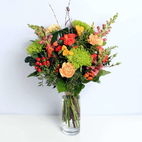 Rustic Charm flowers in a Vase dartford florist