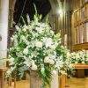 White Funeral flowers dartford florist