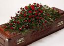 dartford florist red rose coffin top