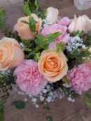 Hatbox Flowers affordable gift