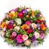 Funeral,Wreath,Flowers,Isolated,On,A,White,Background