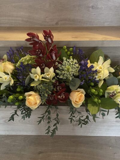 Luxury Orchid and Rose Display