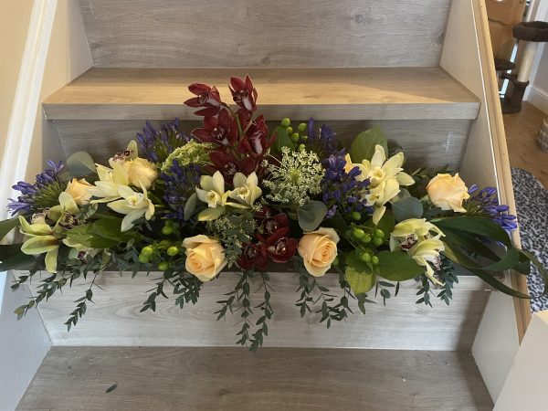 Luxury Orchid and Rose Display