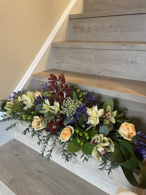 Luxury Orchid and Rose Display