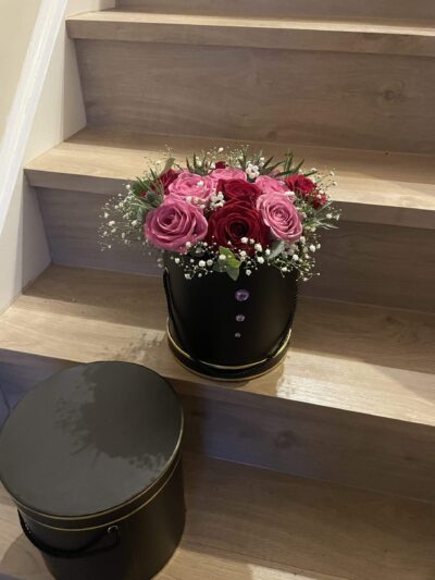 Red and Pink Rose Duo