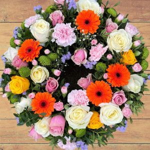 Vibrant Mixed Wreath Ring