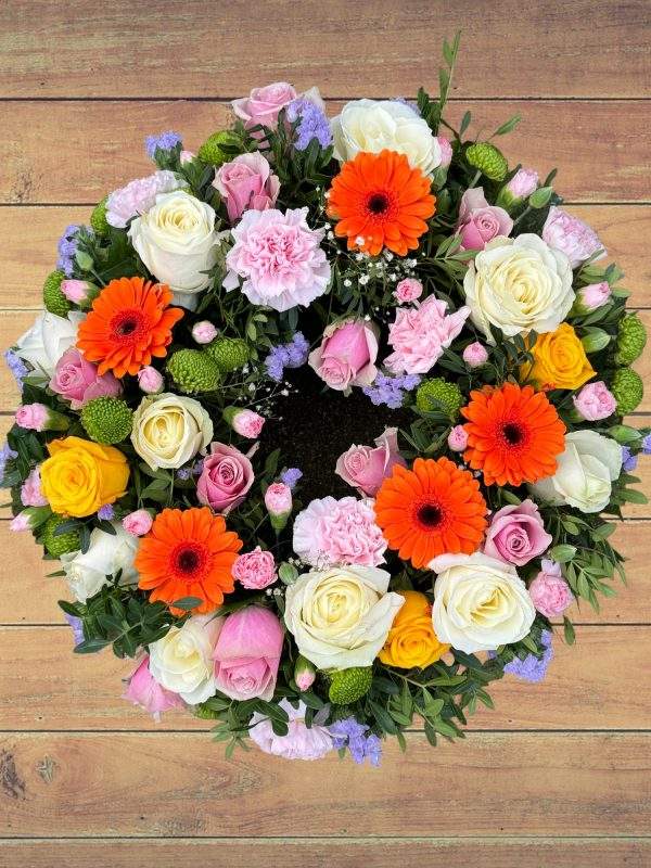 colourful wreath-Photoroom Vibrant Mixed Wreath Ring