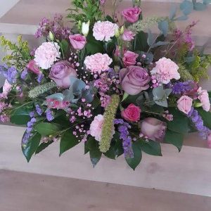 Luxury lilac rose display