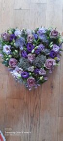 Violet and Purple Heart