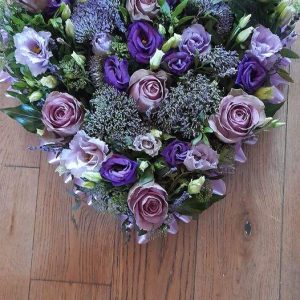 Violet and Purple Heart