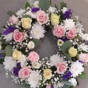 Pretty in Pink Wreath Ring