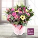 Luxury and Value Bouquet In Glass Vase