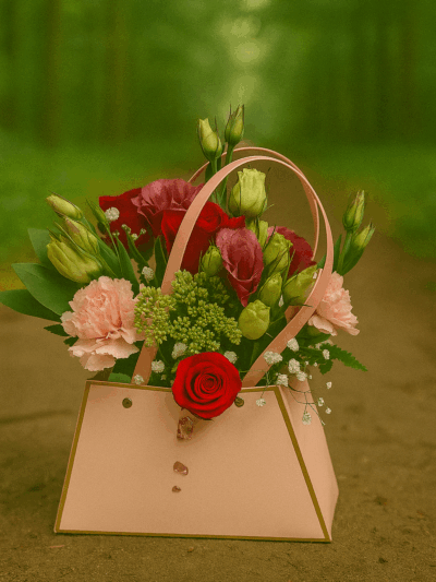 Special Offer Handbag flowers and cakes