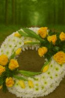 Lovely Based Wreath Ring