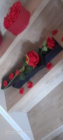 I Love You - Single Silk Red Rose