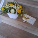 Metal Handbag and Chocolates