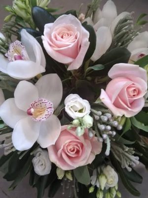 Luxury Rose and Orchid Posy