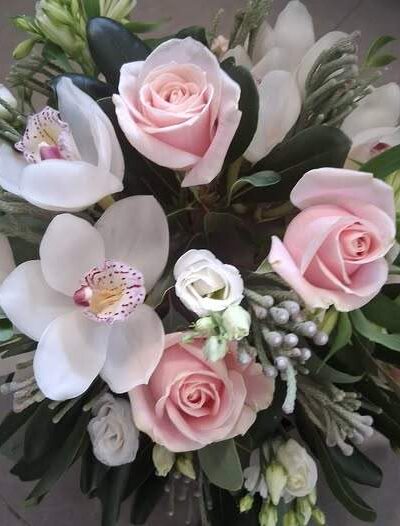 Luxury Rose and Orchid Posy