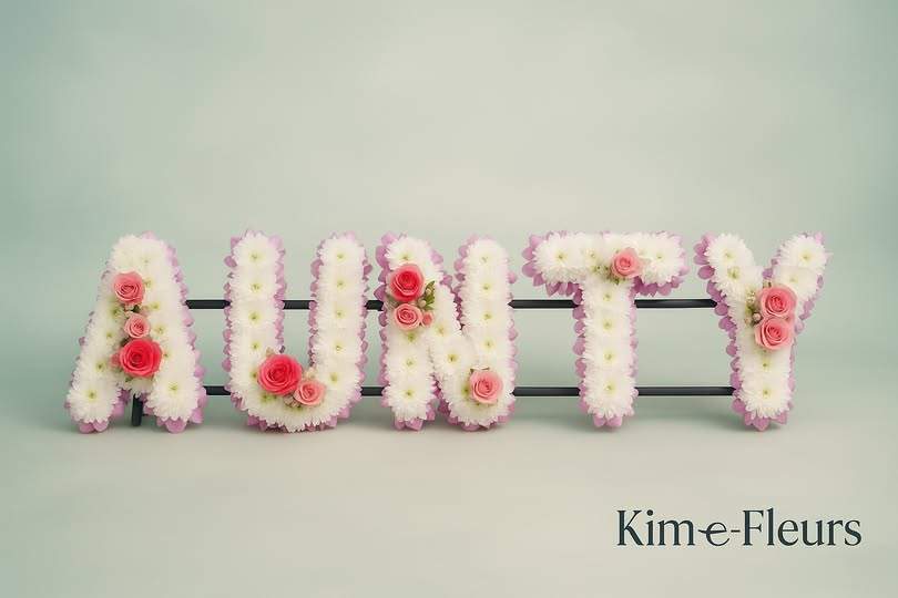Say Goodbye with Love – Floral Letter Tributes Now on Offer