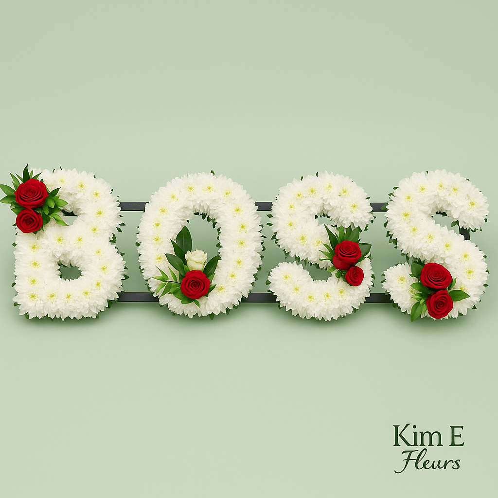 Say Goodbye with Love – Floral Letter Tributes Now on Offer - Image 2