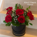 red rose hatbox