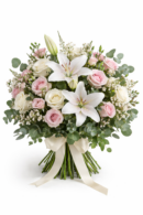 Rose and lily bouquet